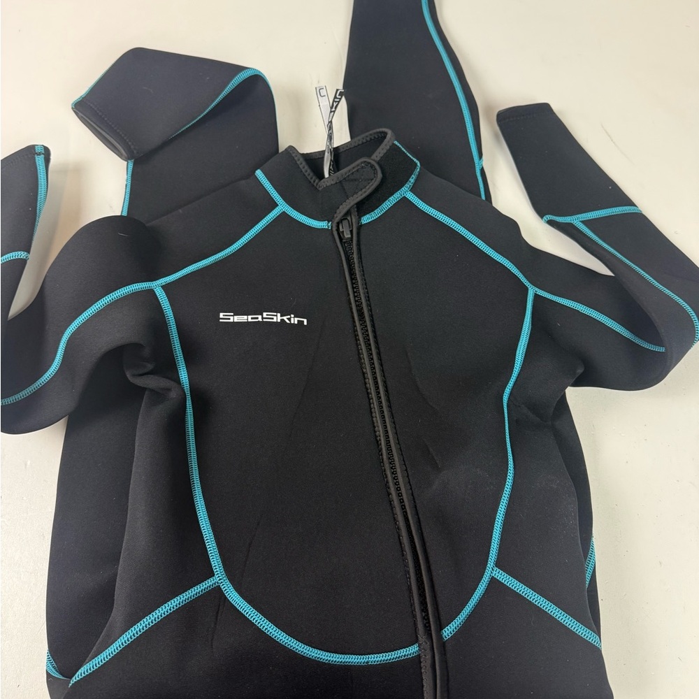 Seaskin Wetsuit Neoprene Diving Snorkeling Water Women’s Front Zip NWOT